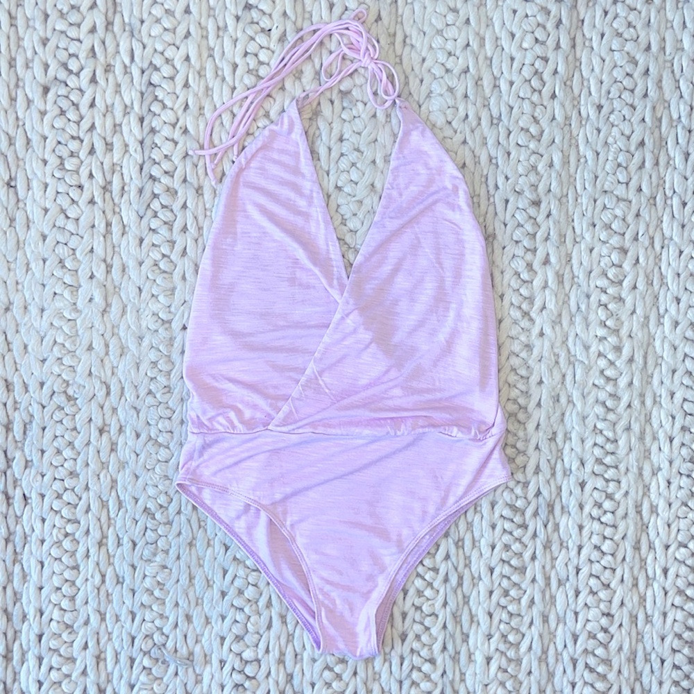 Planet Blue Light Purple Bodysuit - Size: M